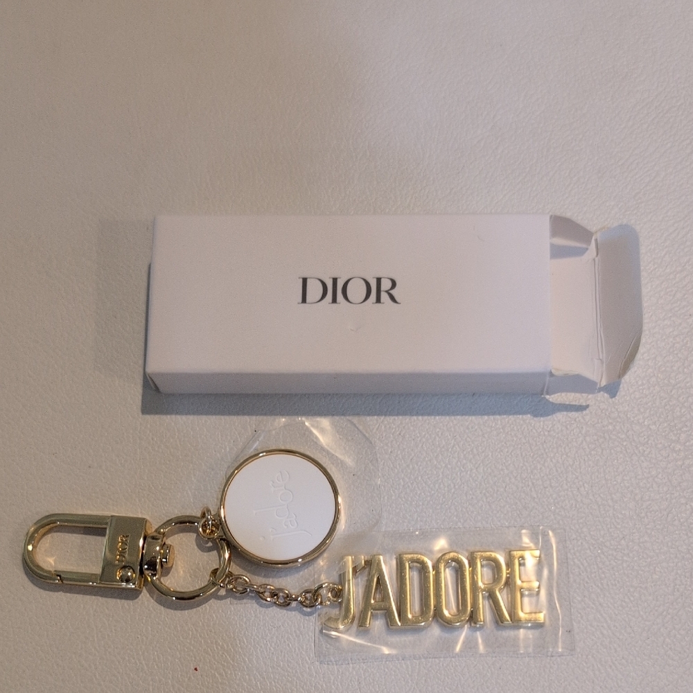 Dior  J'adore Gold Keychain With Scent Disc!